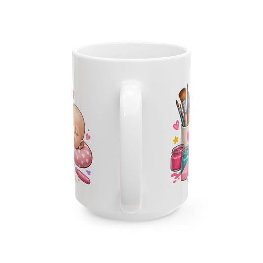 "Just One More Layer" Reborn Artist Mug