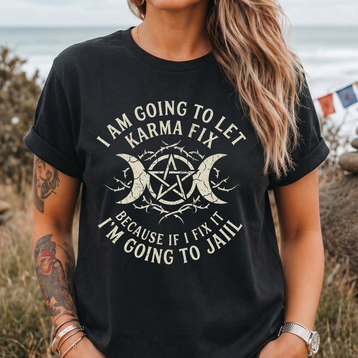 Barbed Wire Karma T-Shirt