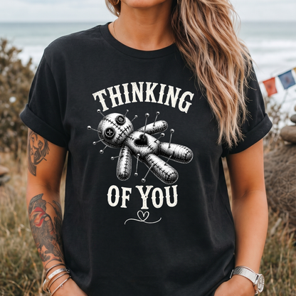 'Thinking of You' Voodoo Doll  with Heart T-Shirt