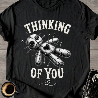 'Thinking of You' Voodoo Doll  with Heart T-Shirt