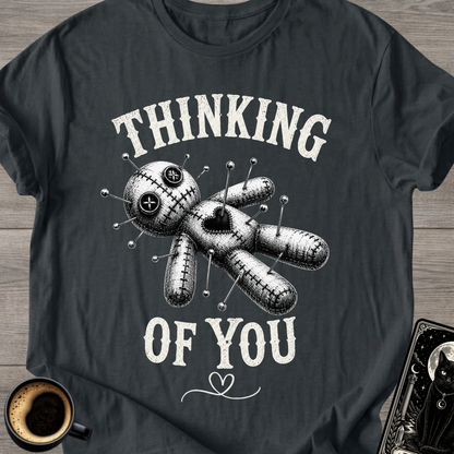 'Thinking of You' Voodoo Doll  with Heart T-Shirt