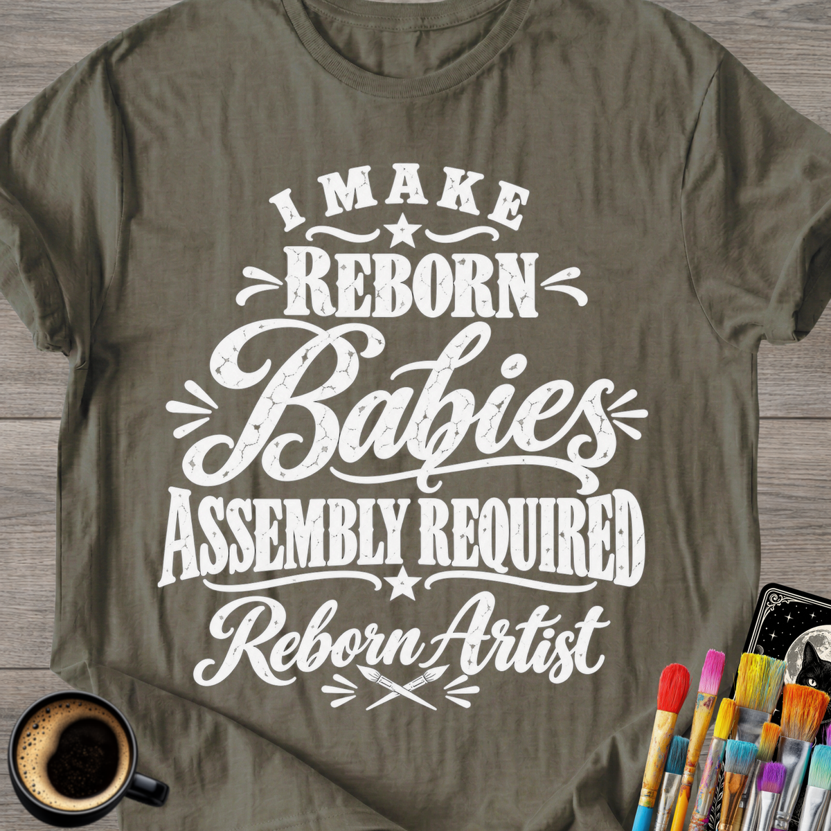 "Assembly Required" Reborn Artist T-Shirt