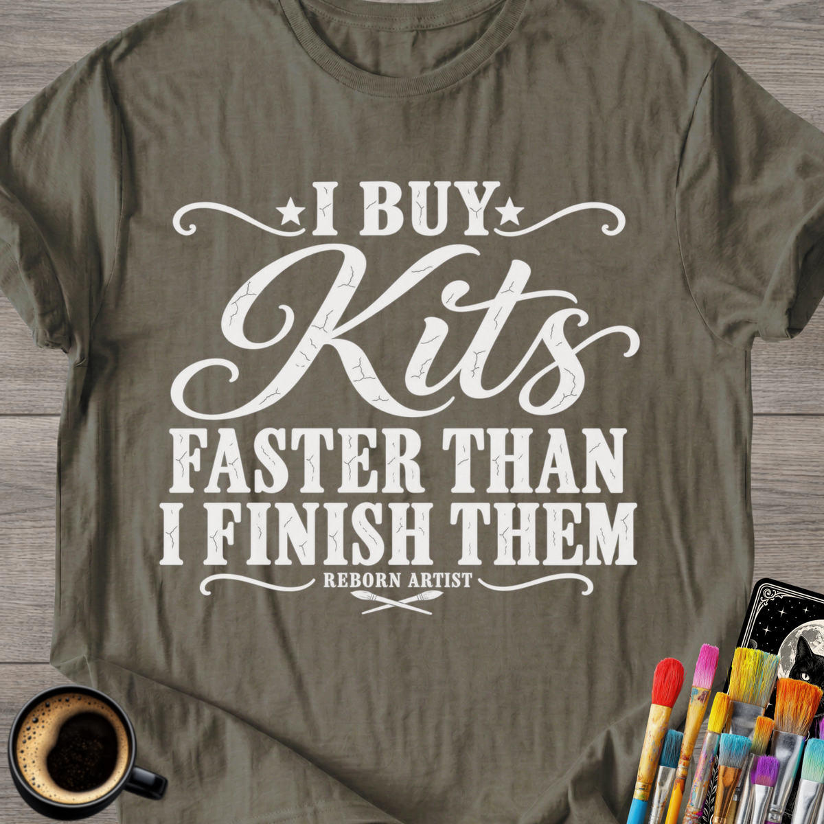 I Buy Kits Faster Than I Finish Them T-Shirt