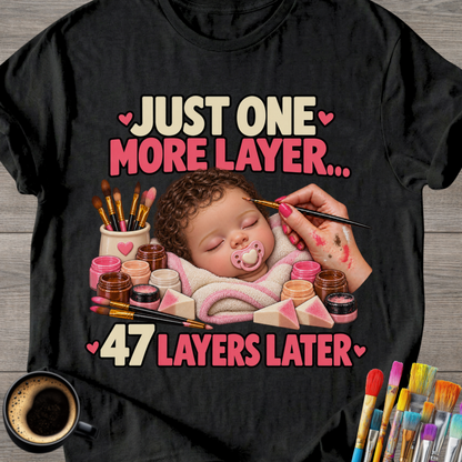 47 Layers Later Artist T-Shirt